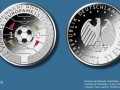 这枚面值特殊的硬币是为2024年欧洲杯设计的